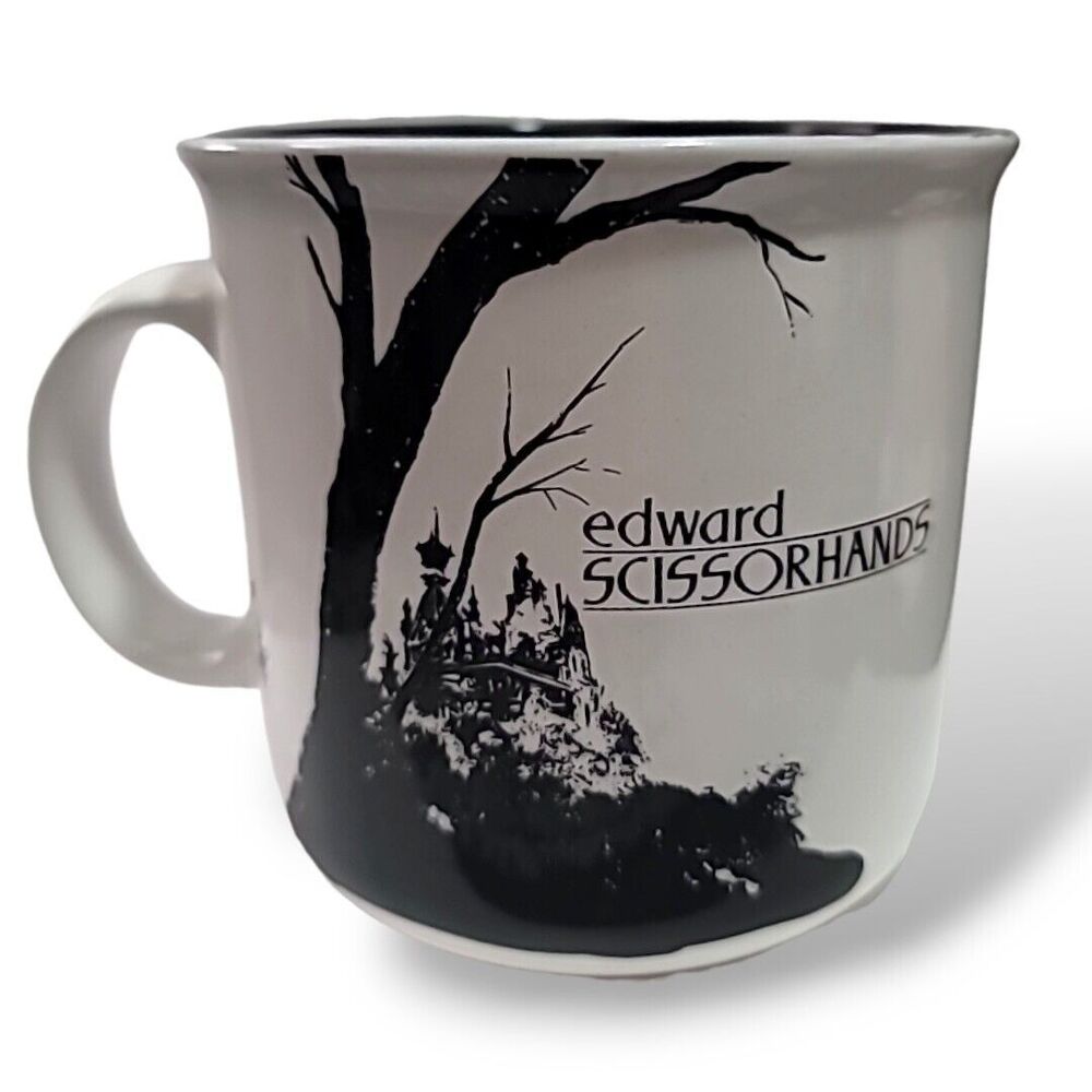 Edward Scissorhands Mug Movie Memorabilia I'm Not Finished Tim Burton - Picture 3 of 6